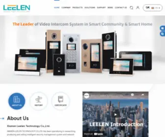 Global-Leelen.com(The Leader of Video Intercom System in Smart Community & Smart Home) Screenshot