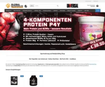 Global-Nutrition.de(Sport Nutrition) Screenshot