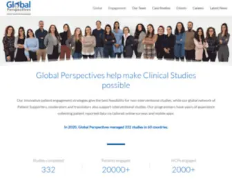 Global-Perspectives.com(Patient Search & Engagement) Screenshot