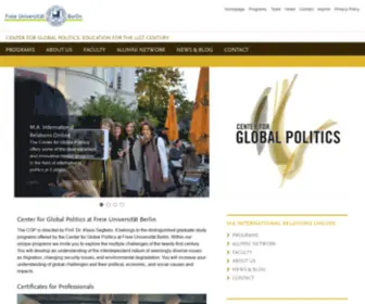 Global-Politics.org(Domain reserved) Screenshot