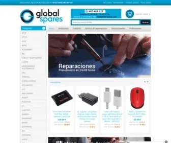 Global-Spares.com(Cargadores y baterías) Screenshot