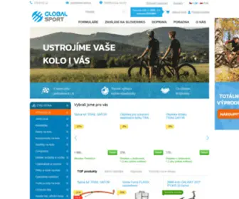 Global-Sport.cz(Ustrojíme vaše kolo i vás) Screenshot