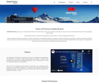 Global-Swiss.ch(Global Swiss Group) Screenshot
