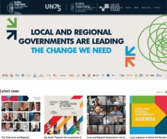 Global-Taskforce.org(Global Taskforce of Local and Regional Governments) Screenshot