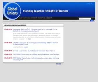 Global-Unions.org(Global Unions) Screenshot