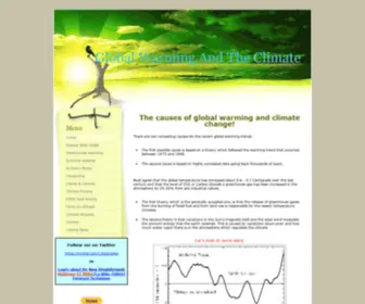 Global-Warming-AND-The-Climate.com(Global warming) Screenshot