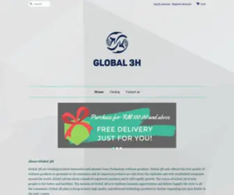 Global3H.com(Customer service) Screenshot