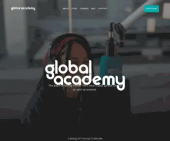 Globalacademy.com(Global Academy offers a unique opportunity for students in Year 10) Screenshot