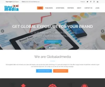 Globaladmedia.com(Global Ad Media) Screenshot