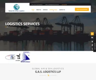 Globalairsea.com(Cargo Service) Screenshot