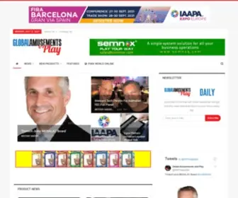 Globalamusementsandplay.com(Global Amusements & Play) Screenshot