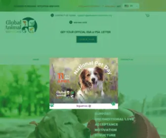 Globalanimalservices.org(Global Animal Services) Screenshot