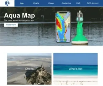 Globalaquamaps.com(Aqua Map) Screenshot