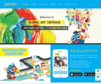 Globalartvn.com(GLOBAL ART) Screenshot