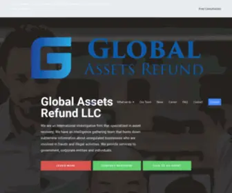 Globalassetsrefund.org(Global Asset Refund LLC) Screenshot