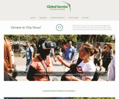 Globalassociates.org(Global Service Associates) Screenshot