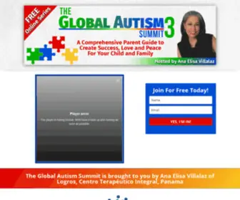 Globalautismsummit.com(Global Autism Summit III) Screenshot