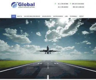 Globalaviationtechnicalservices.com(Global Aviation Technical Services) Screenshot