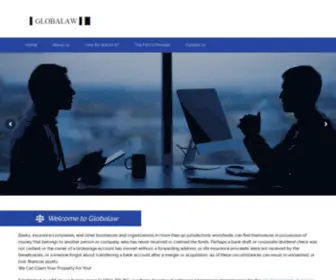 Globalaw.com(Global Law) Screenshot