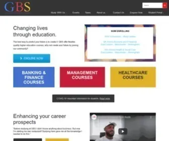 Globalbanking.ac.uk(Degree courses in Finance) Screenshot