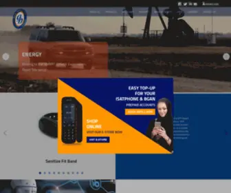 Globalbeamtelecom.com(Satellite telecommunication solutions company) Screenshot