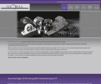 Globalbearingspt.com(Global Bearing & PT) Screenshot