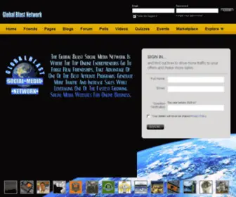 Globalblast.com(Make money) Screenshot