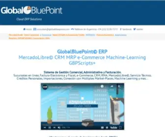 Globalbluepoint.com(Software de Gesti) Screenshot