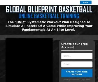 Globalblueprintbasketball.com(Global Blueprint Basketball) Screenshot
