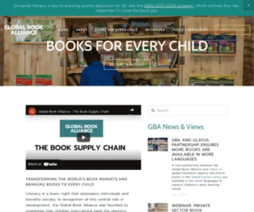 Globalbookalliance.org(Global Book Alliance) Screenshot