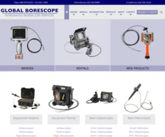 Globalborescope.com(Borescope Repair) Screenshot