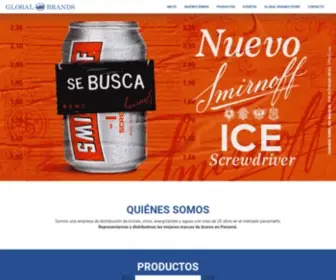 Globalbrands.com(Global Brands) Screenshot