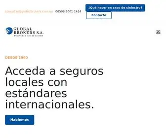 Globalbrokers.com.uy(Global Brokers) Screenshot