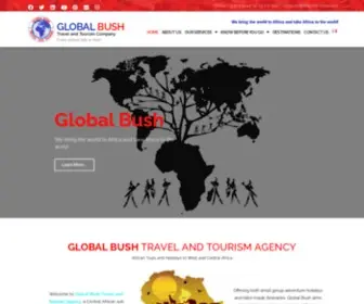 Globalbushtratour.com(Global Bush Travel and Tourism Agency) Screenshot