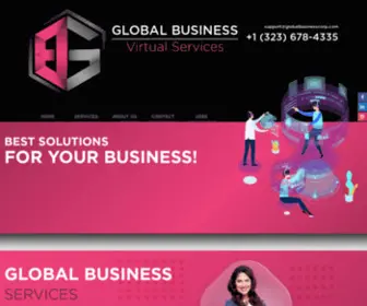 Globalbusinesscorp.com(Global Business Corp) Screenshot