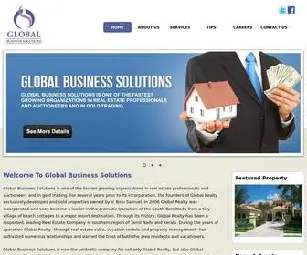 Globalbusinesssolutions.org.in(GLOBAL BUSINESS SOLUTIONS) Screenshot