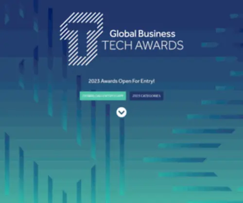 Globalbusinesstechawards.com(The global business tech awards recognise) Screenshot