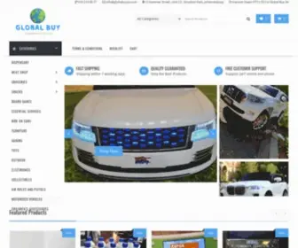 Globalbuy.co.za(Global buy sa) Screenshot