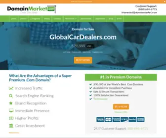 Globalcardealers.com(Buy a Domain Name) Screenshot