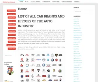 Globalcarsbrands.com(Globalcarsbrands) Screenshot