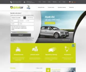 Globalcar.sk(Autopožičovňa) Screenshot