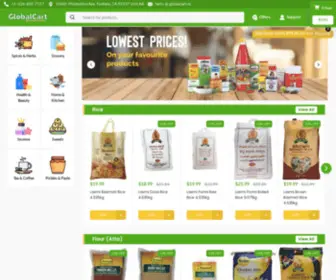 Globalcart.us(Online Indian Grocery in USA) Screenshot
