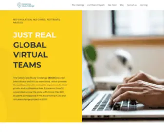Globalcasestudychallenge.com(Global Case Study Challenge) Screenshot