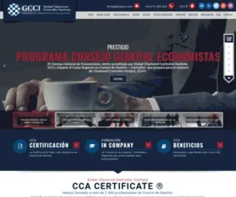 Globalcci.org(Controller, Control de Gestion) Screenshot