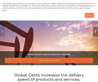 Globalcents.com(Solutions for Controlled Content Suite Environments) Screenshot