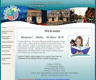 Globalchild.com(Global Child) Screenshot