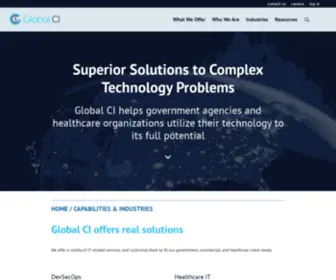 Globalci.com(Global CI) Screenshot