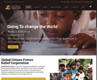 Globalcitizenfuture.org(Global Citizen Future) Screenshot