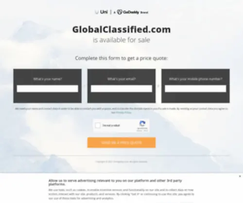 Globalclassified.com(Globalclassified) Screenshot