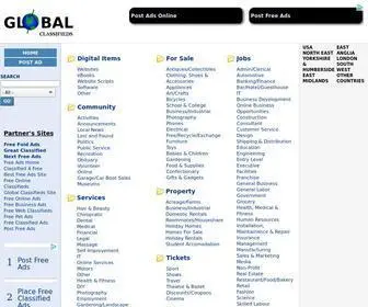Globalclassified.net(Global Classified Ads) Screenshot